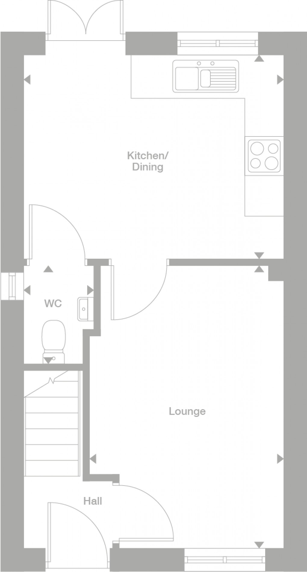 Floorplan for Lunts Heath Road, Widnes, Cheshire