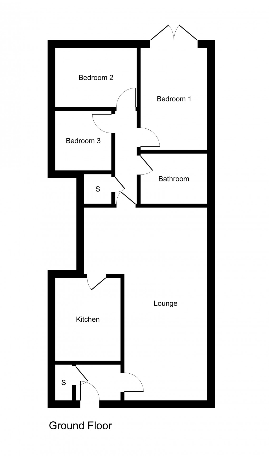 Floorplan for Daffodil Close, Widnes, Cheshire